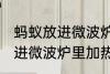 蚂蚁放进微波炉里加热会死吗 蚂蚁放进微波炉里加热会不会死