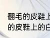 翻毛的皮鞋上的白渍怎么擦干净 翻毛的皮鞋上的白渍如何擦干净